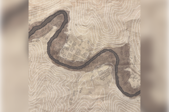 An example of one of the pieces Radtke and Fugate have created. Photo provided.