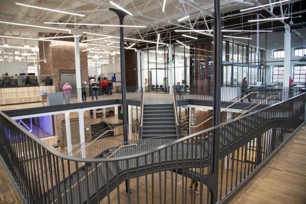 view of main stairway in Gray Design Building