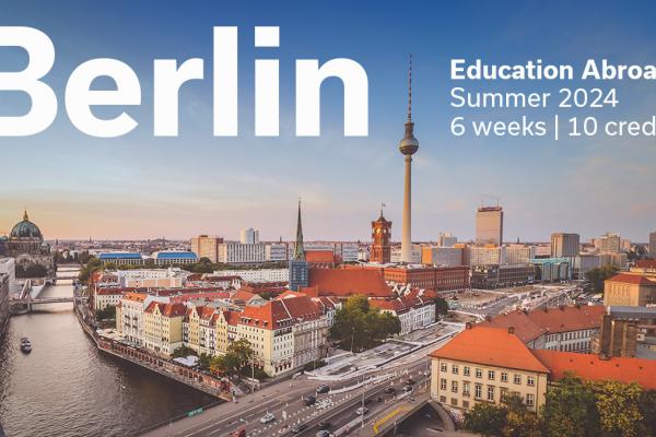 Berlin summer studio graphic