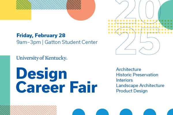 2025 Design career fair promo image