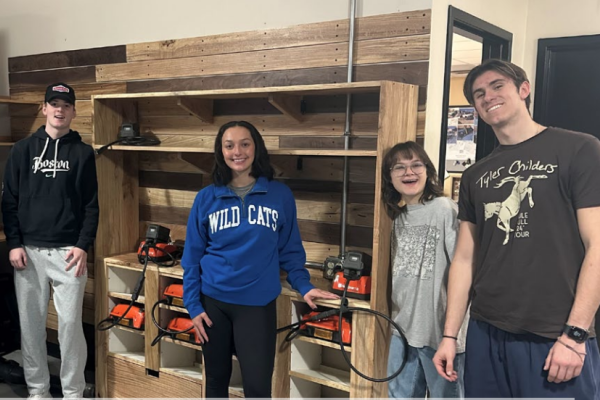 Product Design Students and Charging Station