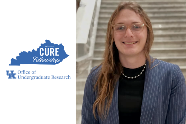 Jackson Skeeters was awarded the 2025 CURE Fellowship