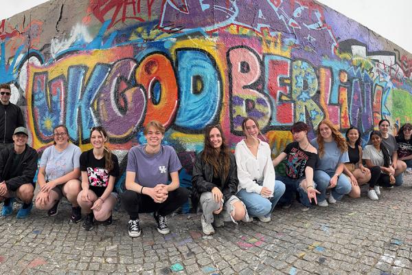 students in 2025 Berlin Studio