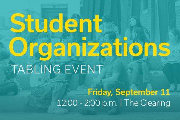 tabling event graphic