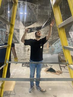 Paymaan works on constructing his empty seat of power project