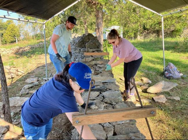 dry stone masonry workshop image