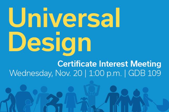 Universal Design graphic