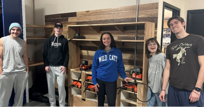 Product Design Students and Charging Station