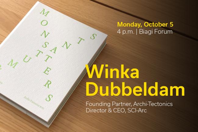 Winka Dubbeldam lecture graphic